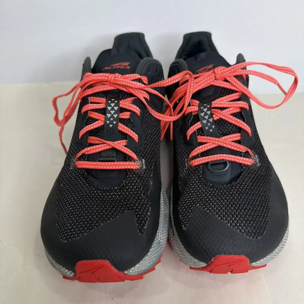 Men’s Altra TIMP 4 Trail Size 10 Red Grey black EUC